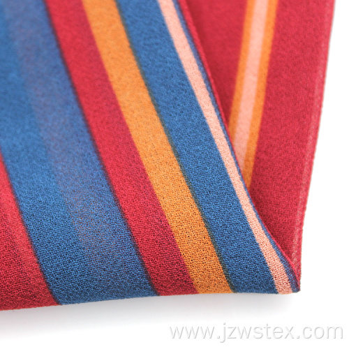 polyester chiffon stripe fabric multiple colors available